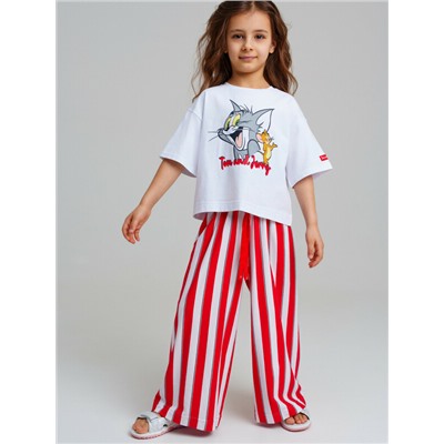 Брюки трикотажные для девочек