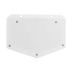 Садовый светильник, уличный, на солнечной батарее, накладной, 100 LED, свечение белое