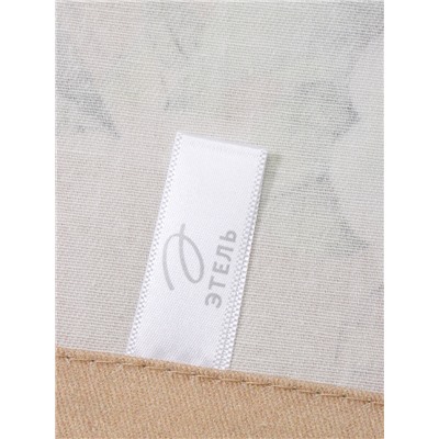 Дорожка на стол Этель Camellia 40×146 см, 100% хлопок, саржа 190 г/м², бежевая