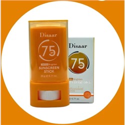 Солнцезащитный тонирующий крем-стик для лица Disaar SPF75+, 20г
