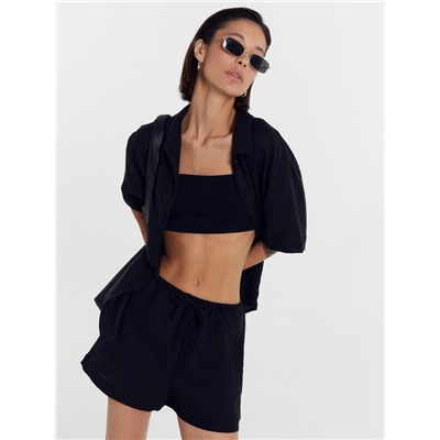 КОМПЛЕКТ ЖЕНСКИЙ (ЖАКЕТ, ШОРТЫ) 592498