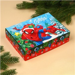 Коробка складная «С Новым годом», 21×15×5 см