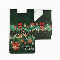 Коробка подарочная новогодняя складная «С Новым годом», 22×15×10 см