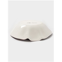 Салатник Magistro Wood, 350 мл, d=16.6 см, фарфор, коричневый