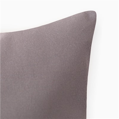 Чехол на подушку «Этель» March, 40×40 см, велюр