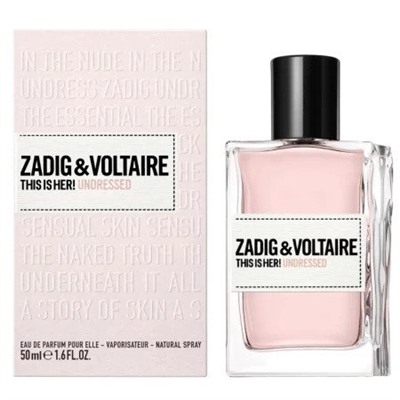 ZADIG & VOLTAIRE THIS IS HER! UNDRESSED edp (w) 50ml