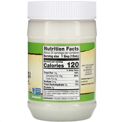 Now Foods, Real Food, органическое кокосовое масло первого отжима, 355 мл (12 жидк. унций)