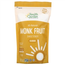 Health Garden, All-Natural Monk Fruit Sweetener, Classic, 1 lb (453 g)