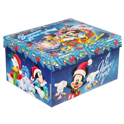 Коробка складная с крышкой «Счастья и волшебства», 31×25.5×16 см