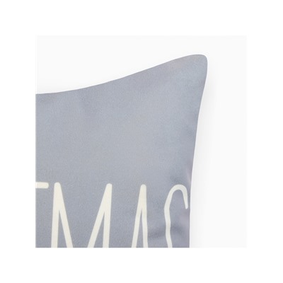 Набор декоративных новогодних наволочек «Этель. Hello, winter» 40×40 см, 4 штуки, велюр