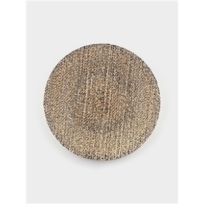 Тарелка подстановочная Magistro Bronze, d=33 см, стекло, золотистый