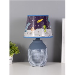 Настольная лампа 16772/1BL E14 40 Вт синий RISALUX