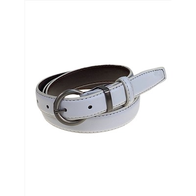 Ремень женский из искусственной кожи, цвет белый