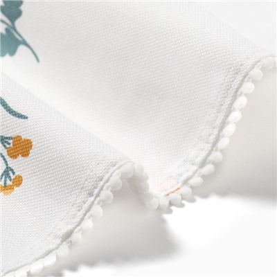 Скатерть «Этель. Полевые цветочки», 146×180±2 см, рогожка 176 г/м², 100% хлопок