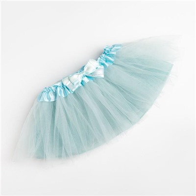 Юбка трёхслойная «Крошка Я», 17×19 см, мятная