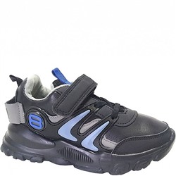 3031-2 черн Кроссовки для мальчиков (31-36)/12