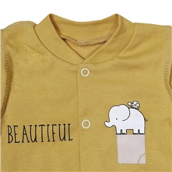 8974 Боди (жираф+слон) интерлок