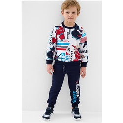 Комплект трикотажный для мальчиков: толстовка, брюки PLAYTODAY, 1239658