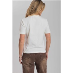 Футболка из кулирки с лайкрой М326002м