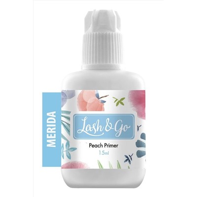 Lash&Go Праймер для наращивания ресниц Merida, аромат персика, 15 мл KRISTALLER, 1109270