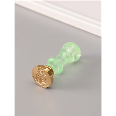 Подарочный набор для сургучной печати «Растение», печать, ручка, сургуч, 12.5×10×3.6 см