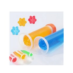 Гель освежитель-очиститель для унитаза в форме шприца, роза