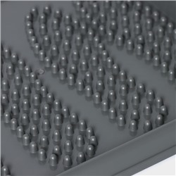 Лоток для обуви малый Darel plastic, 43.5×39 см, пластик, серый