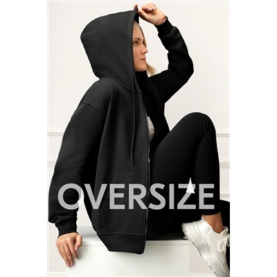 Женская толстовка из футера Happyfox