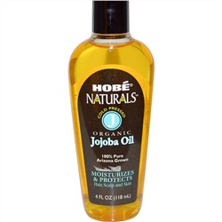 Hobe Labs, Naturals, органическое масло жожоба, 118 мл (4 жидких унции)