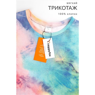 Туника оверсайз для девочки Happyfox