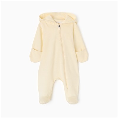 Комбинезон детский MINAKU, рост 80-86 см, айвори