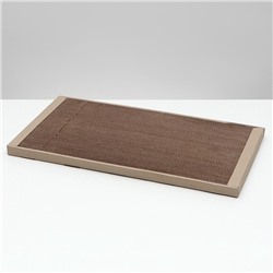 Когтеточка для кошек ТМ «Когтедралка» КРАФТ 56×30×2.5 см