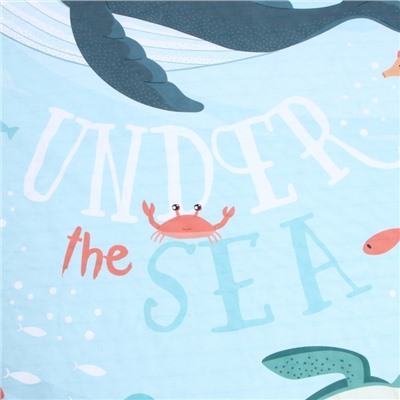 Постельное бельё 1.5-спальное «Этель» Under the sea, бязь