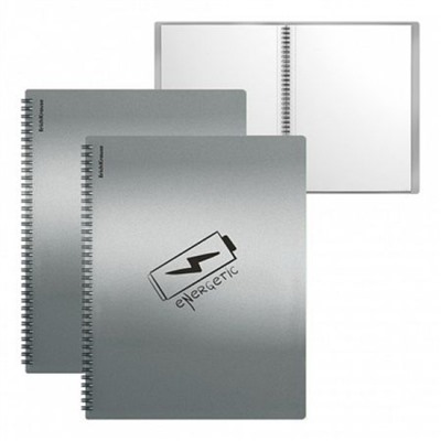 Папка-файл 30 на спирали Ice Metallic Ideas 59790 ErichKrause