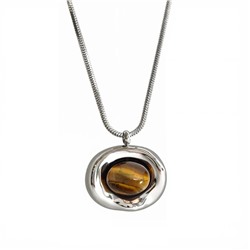 Колье "ТИГРОВЫЙ ГЛАЗ"