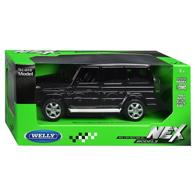 Машинка 1:32 Mercedes-Benz G-Class, пруж. мех., цв. в асс.