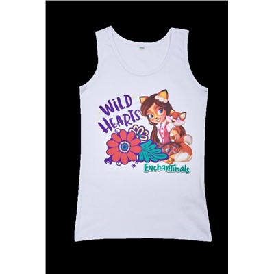 Комплект маек 22481 Enchantimals (2 шт.) (Розовый_белый)