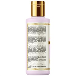 Khadi Natural Levender Fairness Lotion SLS & Paraben Free / Кхади Увлажняющий лосьон Лаванда без СЛС 210 мл
