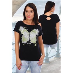 Футболка 24816 (Черный)