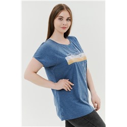 Футболка 8253 (Индиго)