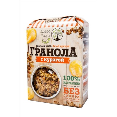 Гранола Курага 400г ЭКОПРОДУКТЫ, 1187749