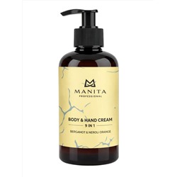 MANITA Парфюмированный крем для рук и тела / Bergamot, Neroli, Orange, 300 мл 28389