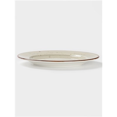 Тарелка Magistro Mediterana, d=21 см, фарфор, бежевая