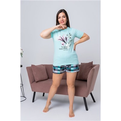 Пижама 6762 (футболка + шорты) НАТАЛИ, 810734