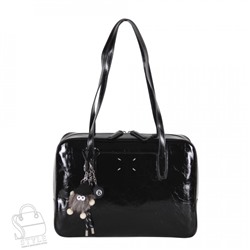 Сумка женская кожаная 2873VG black Vitelli Grassi