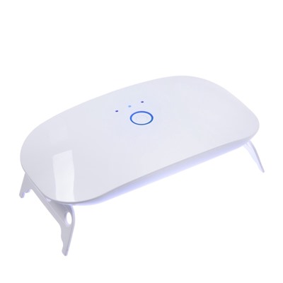 Лампа для маникюра, LED, 18 диодов, 3 Вт, таймер, USB, белая
