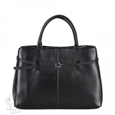 Сумка женская кожаная 6698VG black Vitelli Grassi