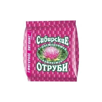 Отруби Сибирские с расторопшей  200 гр