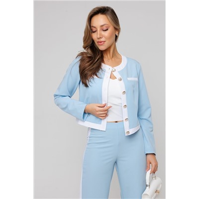 Костюм с брюками деловой вечерний 43079 НАТАЛИ, 1175363