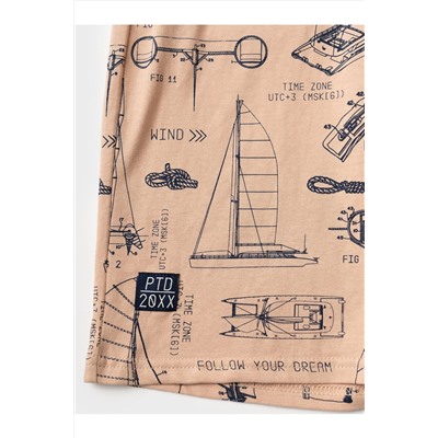 Пижама трикотажная для мальчиков PLAYTODAY, 1239775